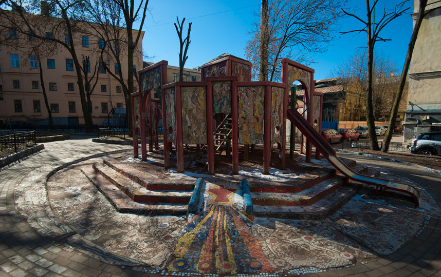 Мозаичный дворик. Фото Святослав Акимов, 