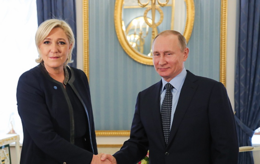 Ле Пен открыто симпатизирует Путину. Фото Getty