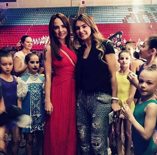 Алина Кабаева и певица Максим. Фото Instagram