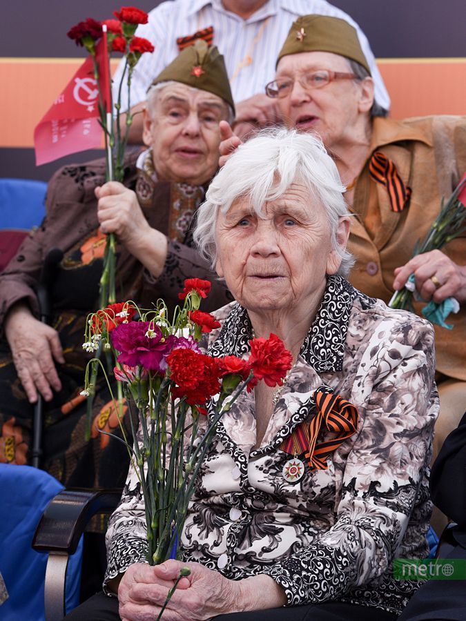 Ветераны на параде 9 мая в Москве (архивное фото). Фото Василий Кузьмичёнок