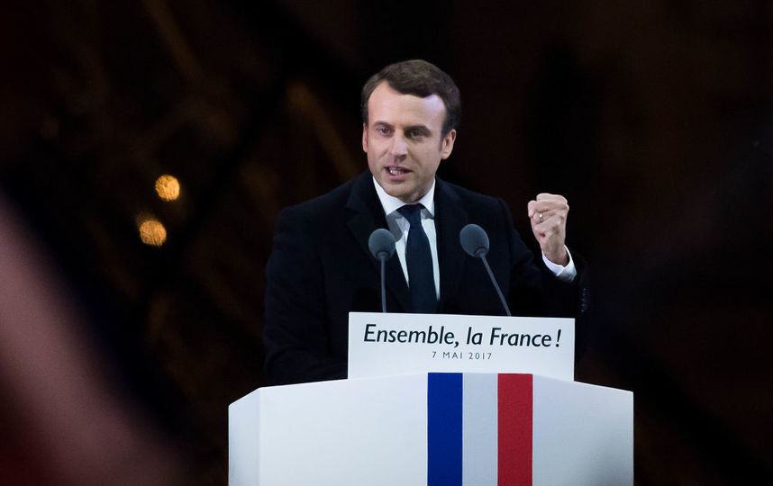 Макрон официально вступил в должность президента Франции. Фото Getty