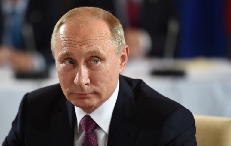 Президент России Владимир Путин. Фото AFP
