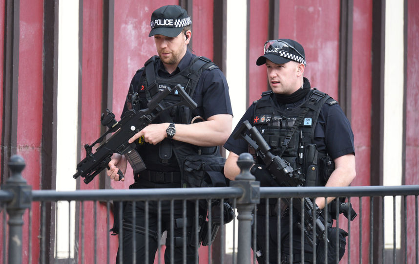 Полиция в Манчестере. Фото AFP