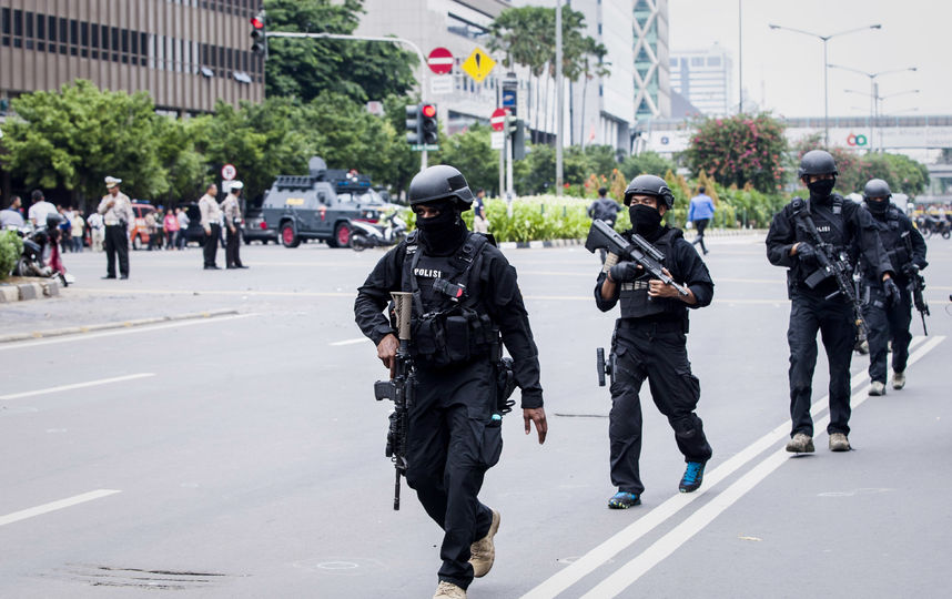Полиция Индонезии. Фото Getty