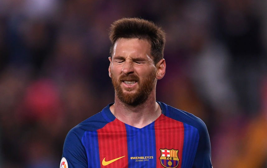 Нападающий "Барселоны" и сборной Аргентины Лионель Месси. Фото Getty