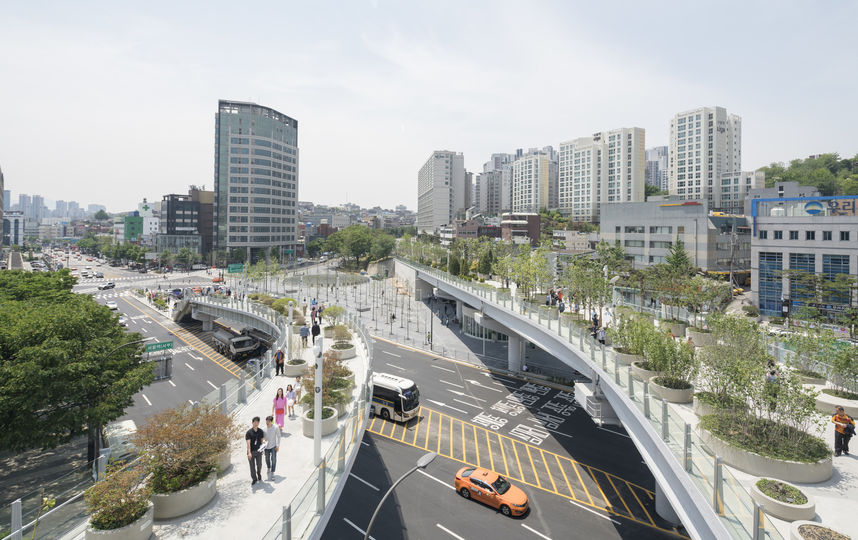 Проект нового парка, который скоро появится в Сеуле. Фото Ossip van Duivenbode
