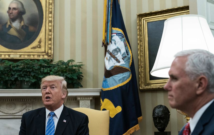 Встреча Дональда Трампа и Петра Порошенко