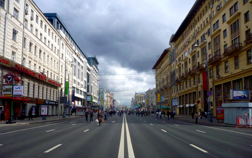 Тверская улица. Москва. Фото Wikipedia/Mikhail (Vokabre) Shcherbakov 