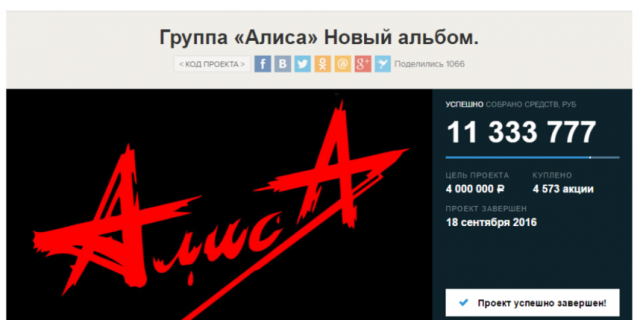 Альбом группы "Алиса". Альбом группы "Алиса".