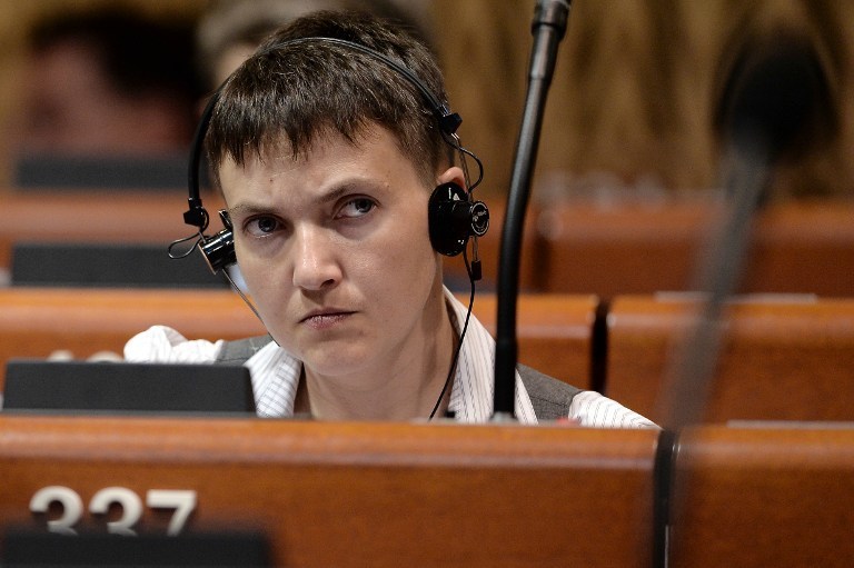 Надежда Савченко. Фото AFP