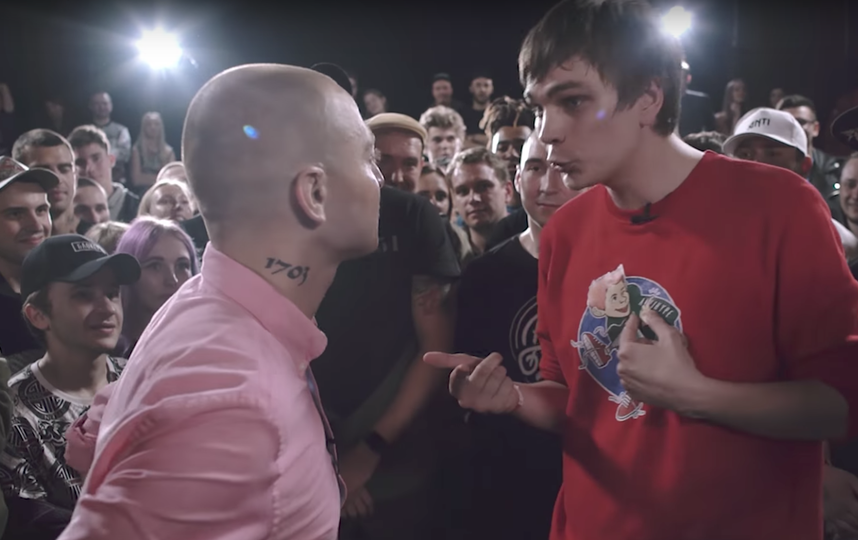 Гнойный и Оксимирон устроили версусбатл (видео). Шоу