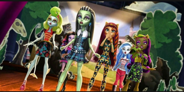 "MONSTER HIGH". "MONSTER HIGH".