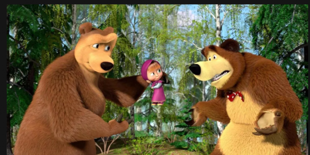 "Маша и медведь". "Маша и медведь".