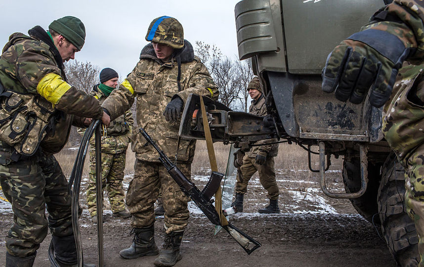 Украинские солдаты. Фото Getty