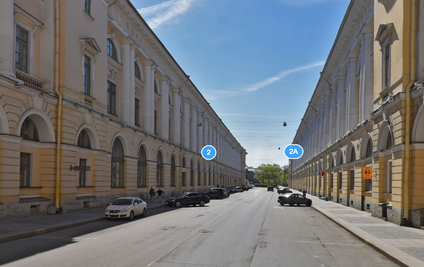 Скриншот Яндекс.Панорамы. 