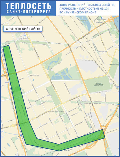 Карта спб район фрунзенский район