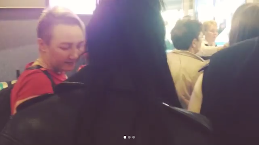 Домодедово. Фото Скриншот видео  Instagram/natalya_purgaeva