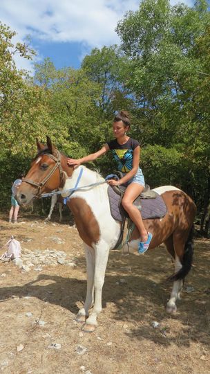Лето - это пора исполнения желаний! Крым, лошади, горы - что может быть прекрасней. Фото Лена Захарова