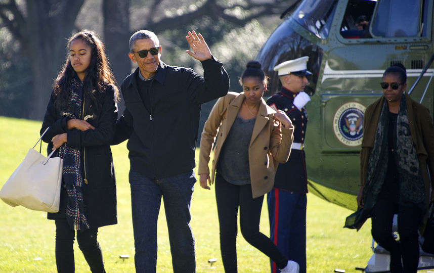 Дочери Барака Обамы. Фото Getty