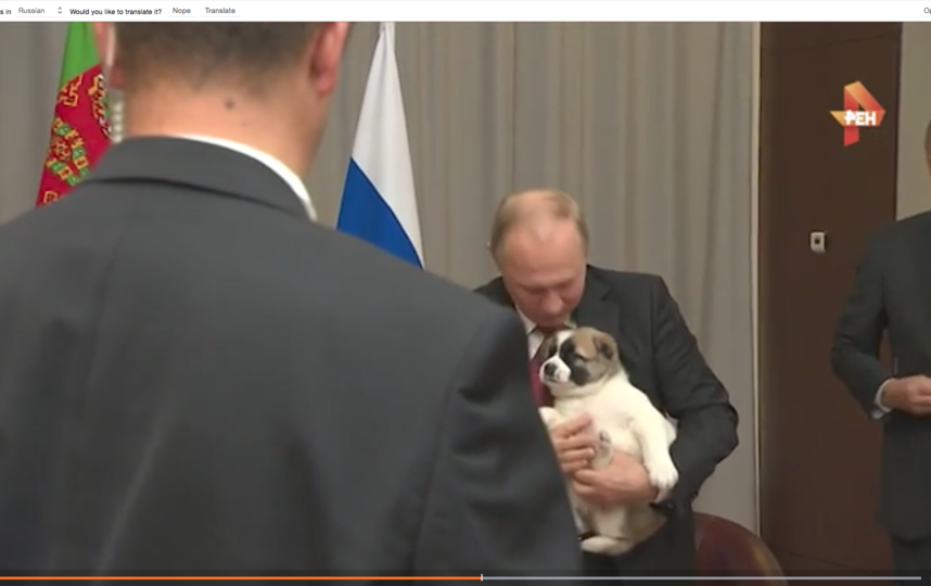 скрин-шоты видео. Фото http://kremlin.ru/