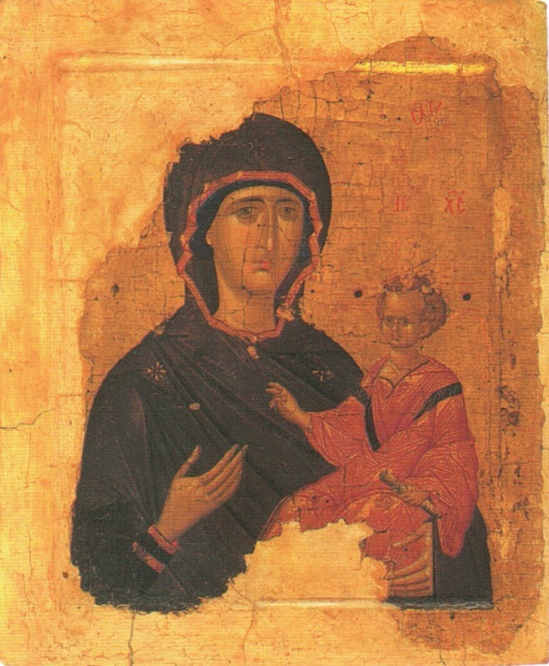 Икона "Богоматерь Одигитрия". Фото Wikipedia
