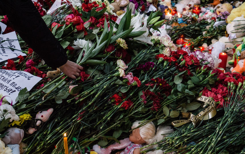 В Петербурге открыт памятник жертвам теракта над Синаем. Фото Getty
