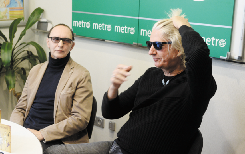 Группа «Пикник» стала гостем Metro-Санкт-Петербург. Фото Святослав Акимов, Группа «Пикник» стала гостем Metro-Санкт-Петербург. Фото Святослав Акимов,