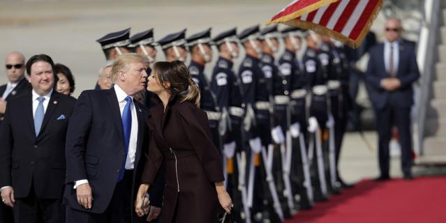 Дональд и Мелания Трамп в Южной Корее. Дональд и Мелания Трамп в Южной Корее.