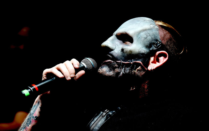 Кори Тейлор во время выступления группы Slipknot. Фото Getty