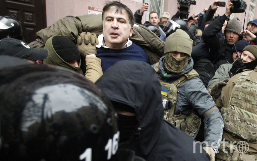 На Украине бьются за Михаила Саакашвили: фото с мест столкновений