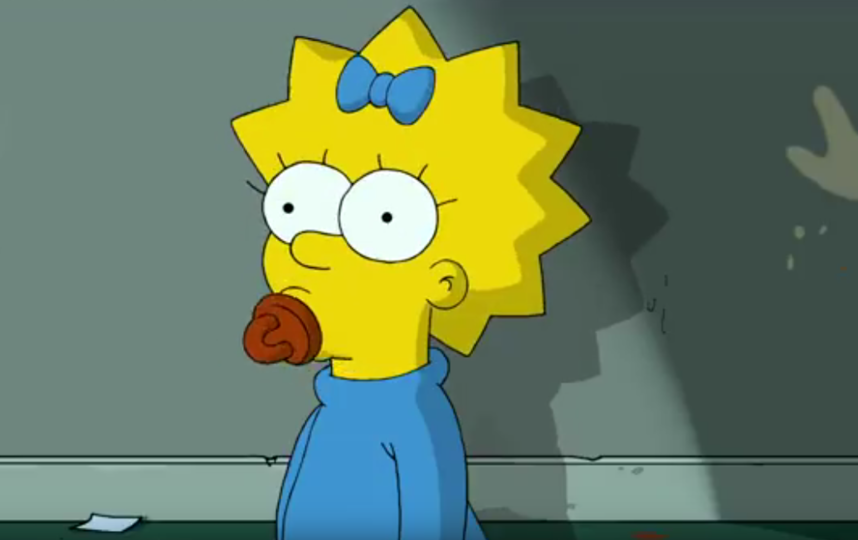 Maggie simpson. Мэгги симпсон. Дочь Мэгги симпсон. Мэгги симпсон злая. Мэгги симпсон фото.