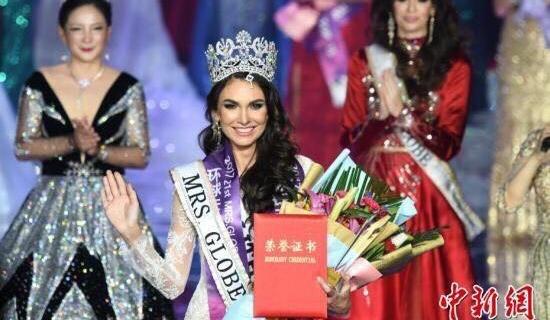 Конкурс красоты Mrs. Globe 2017 проходил в Китае. Победительница. Конкурс красоты Mrs. Globe 2017 проходил в Китае. Победительница.