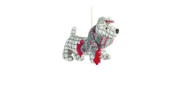 Ёлочная игрушка Winston, Crate & Barrel. Ёлочная игрушка Winston, Crate & Barrel.