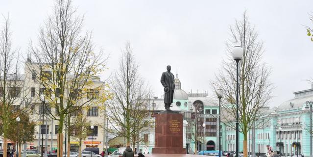 Площадь Тверская Застава в рамках программы Площадь Тверская Застава в рамках программы