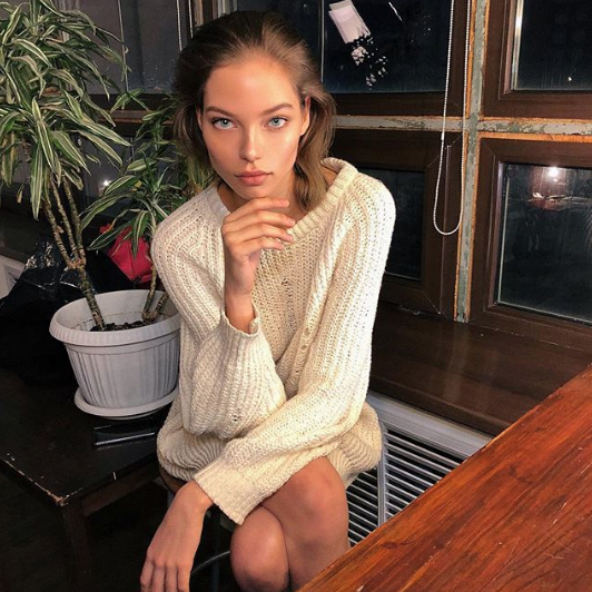 Алеся Кафельникова, модель. Фото www.instagram.com/alesyakaf