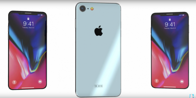 Концепт iPhone SE от Concept Creator. Концепт iPhone SE от Concept Creator.