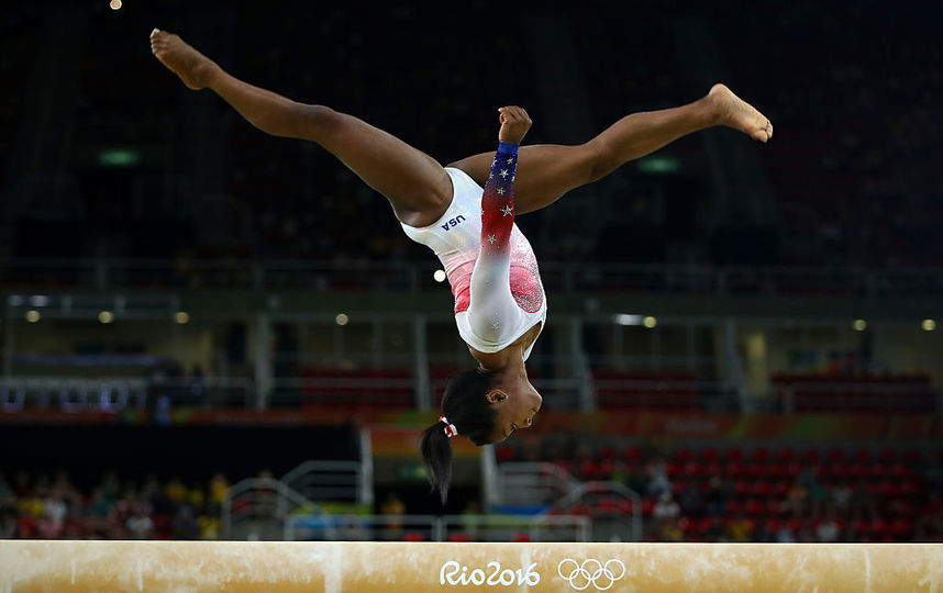 Американская гимнастка Симона Байлз. Фото Getty