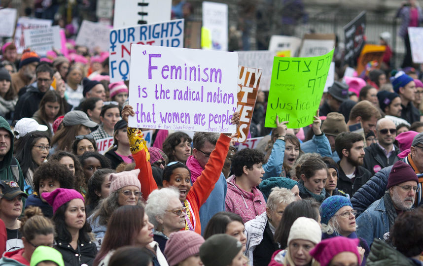 Женский Марш в Вашингтоне. Фото Getty