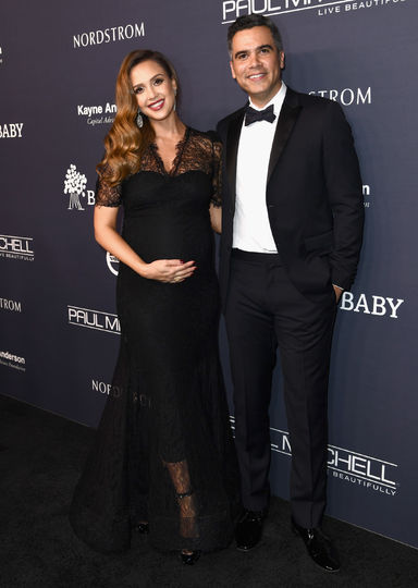 Джессика Альба с мужем. Фото Getty