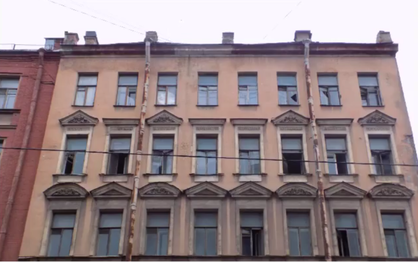 Дома на Тележной улице. Фото Скриншот Youtube