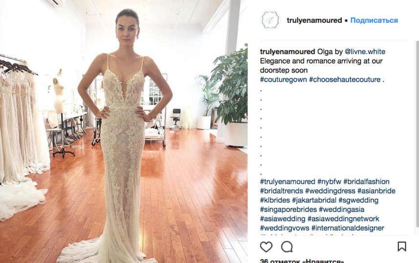"Голые" свадебные платья: Новый тренд завоевывает Instagram. Фото Скриншот Instagram: @trulyenamoured