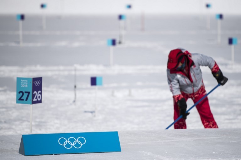 Олимпийские игры в Пхенчхане. Фото AFP