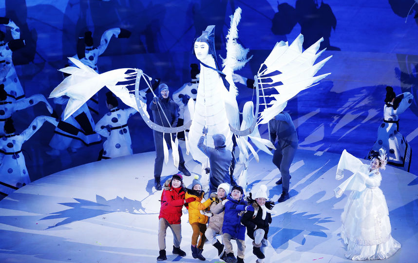 Церемония открытия Олимпиады. Фото Getty