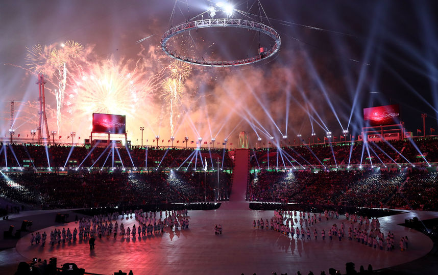 Церемония открытия Зимних Олимпийских игр-2018. Фото Getty