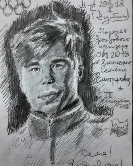 Портрет Елистратова должен стать первым в цикле. Фото instagram.com/m_a_t_o_v_s_u_l_t_a_n_o_v_1999