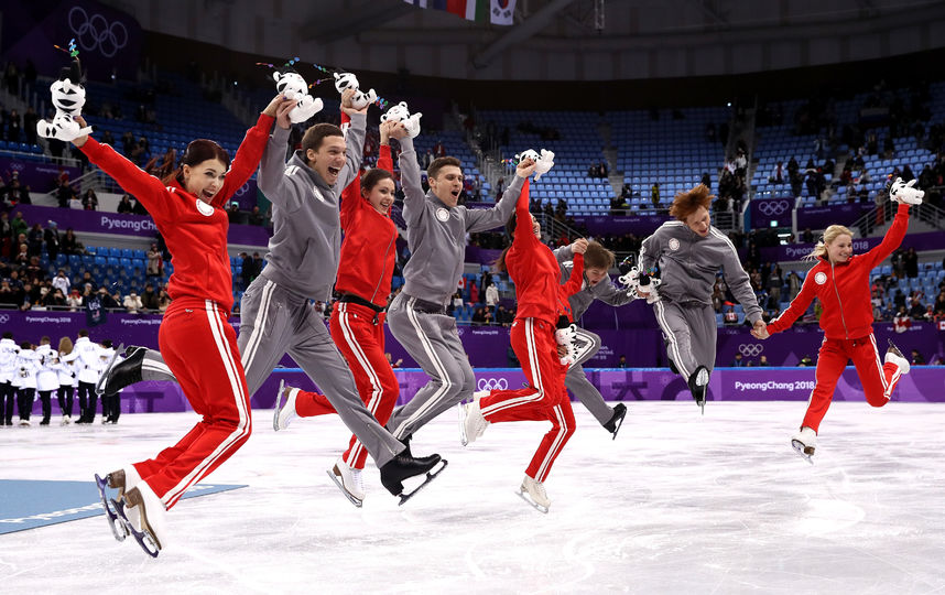 Россия досрочно завоевала вторую медаль Олимпиады в Пхенчхане. Фото Getty