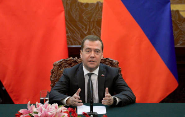 Дмитрий Медведев, премьер-министр России. Фото Getty