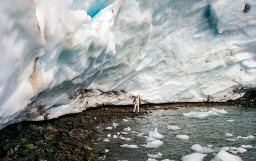 Бескрайние льды произвели самое сильное впечатление . Фото предоставлено героиней материала