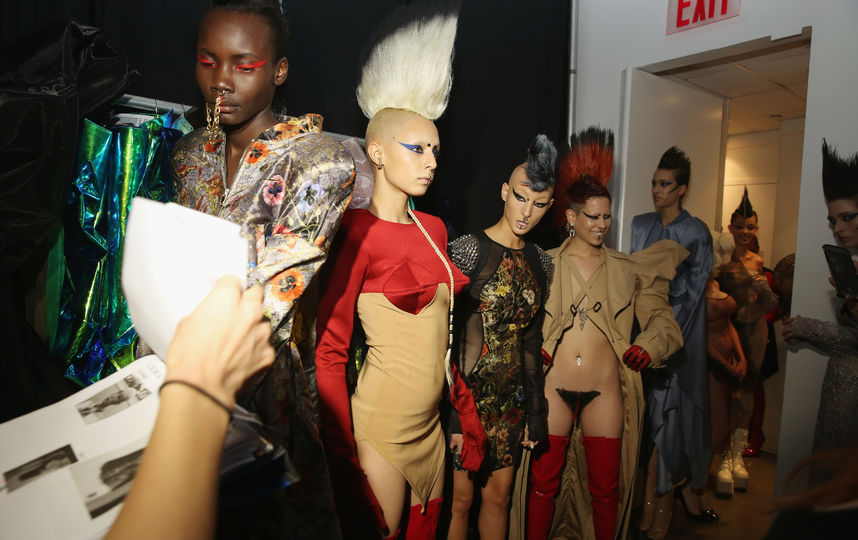 ,   :    New York Fashion Week.  Getty