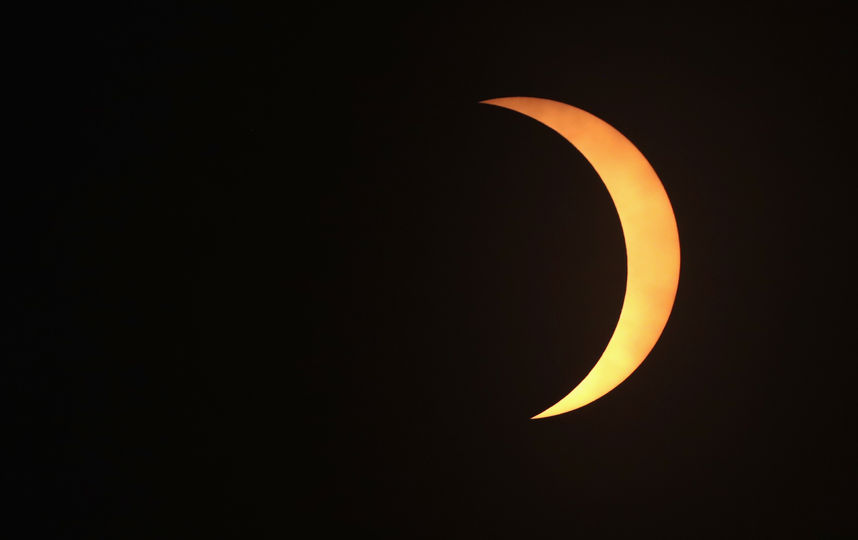 Как наблюдали солнечное затмение в 2017-м году. Фото Getty